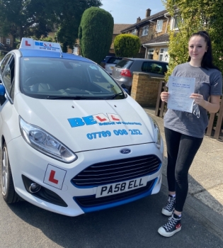 Another PASS for instructor Michelle with only THREE faults