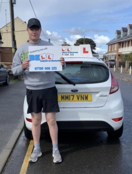 Another GREAT PASS for instructor Matt with only<br />
THREE faults