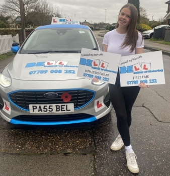 Another FANTASTIC FIRST TIME 👌ZERO FAULT 👌PASS for instructor Michelle