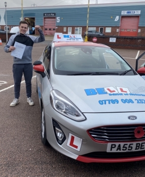 Another FIRST TIME PASS for instructor Steve