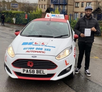 FANTASTIC 👌𝗭𝗘𝗥𝗢 👌 𝗙𝗔𝗨𝗟𝗧 £𝗔𝗦𝗦 for instructor Steve in our AUTOMATIC car