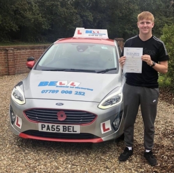 Another FANTASTIC 𝗙𝗜𝗥𝗦𝗧 𝗧𝗜𝗠𝗘 £𝗔𝗦𝗦 for instructor Steve with only ONE fault