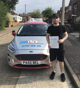 PASSED FIRST TIME with STEVE with only TWO faults after TWENTY HOURS TUITION