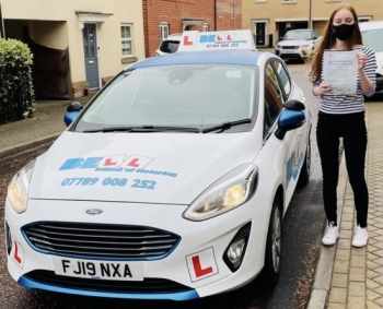 EXCELLENT PASS for instructor Natasha with only ONE fault