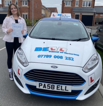 Fantastic FIRST TIME PASS for instructor Michelle with only THREE faults