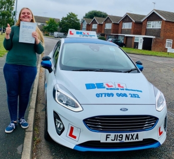 FIRST TIME PASS for INSTRUCTOR NATASHA with only THREE faults