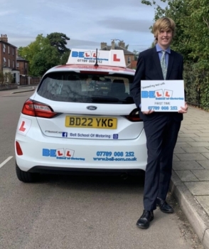 Another GREAT FIRST TIME PASS for instructor Matt with only FIVE faults