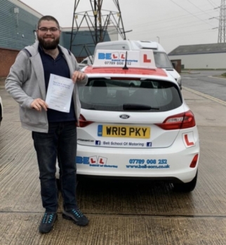 Another FIRST TIME PASS for instructor Matt