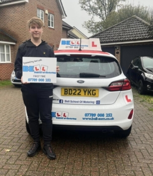 Another GREAT FIRST TIME PASS for instructor Matt with only FOUR faults