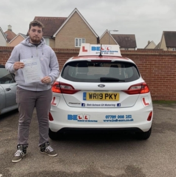 Another GREAT FIRST TIME PASS for instructor Matt with only TWO faultd