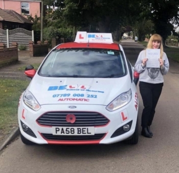 GREAT FIRST TIME PASS for instructor Steve in our AUTOMATIC car