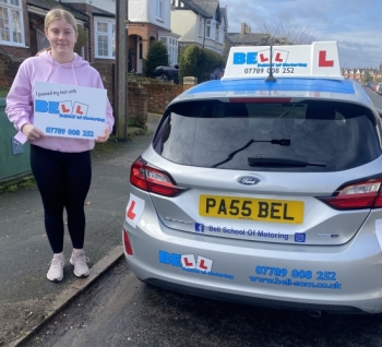 Another GREAT PASS for instructor Michelle with only TWO faults