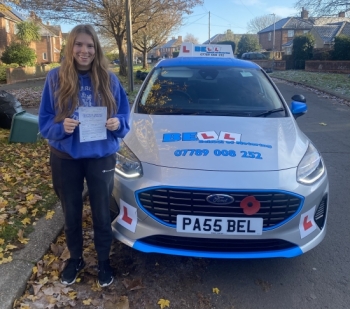 Another GREAT PASS for instructor Michelle with only THREE faults