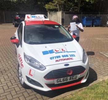 GREAT FIRST TIME PASS for Instructor Steve in our AUTOMATIC car