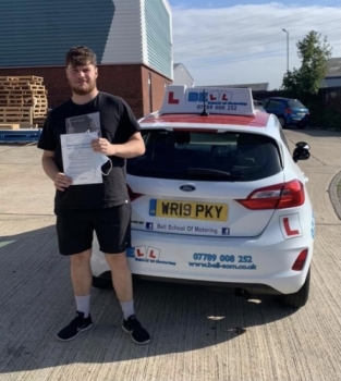 Another FIRST TIME PASS for instructor Matt with only TWO faults