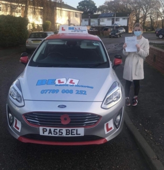 Fantastic FIRST TIME PASS for instructor Steve with only TWO faults