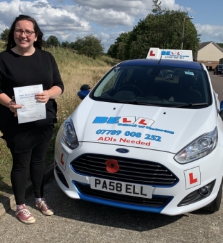 PASSED FIRST TIME with MICHELLE with only THREE faults