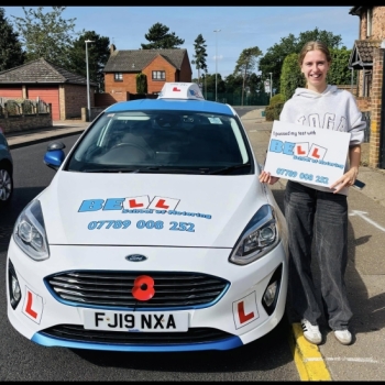 Another GREAT PASS for instructor Natasha with only FIVE faults