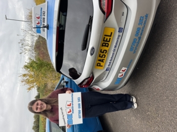 Another GREAT PASS for instructor Michelle with only ONE fault