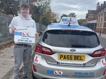 Another GREAT FIRST TIME PASS for instructor Michelle with only FOUR faults