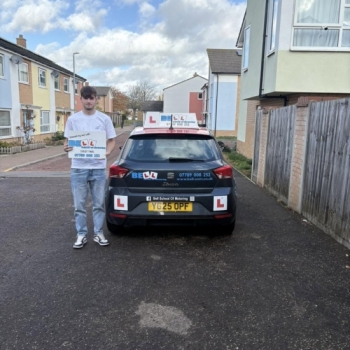 Another GREAT FIRST TIME PASS for instructor Matt with only TWO faults