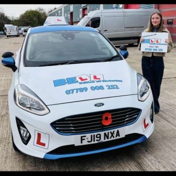 Another GREAT FIRST TIME PASS for instructor Natasha with only ONE faumt