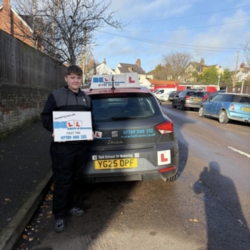 Another GREAT FIRST TIME PASS for instructor Matt with only THREE faults