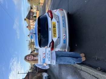 Another GREAT PASS for instructor Michelle with only THREE faults