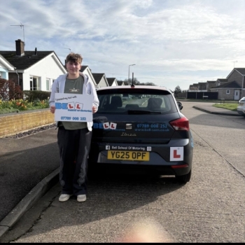 Another GREAT PASS for instructor Matt with only THREE faults