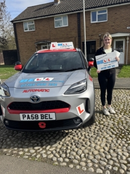 Another GREAT FIRST TIME PASS for instructor Steve with only THREE faults