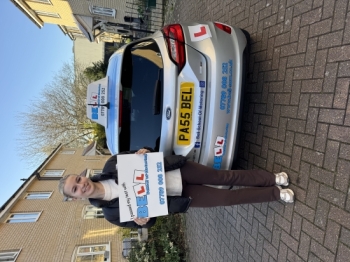 Another GREAT PASS for instructor Michelle with only FOUR faults