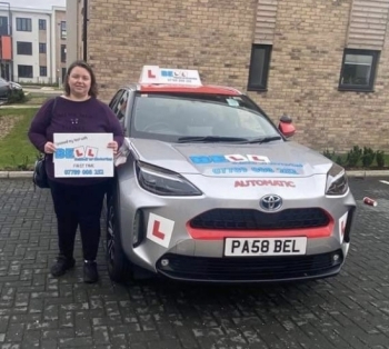 Another GREAT FIRST TIME PASS for instructor Steve with only THREE faults