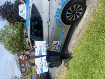 Another GREAT FIRST TIME PASS for instructor Michelle with ZERO faults