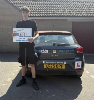 Another GREAT FIRST TIME PASS for instructor Matt with only THREE faults