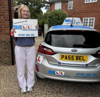 Another GREAT PASS with only TWO faults for instructor Michelle