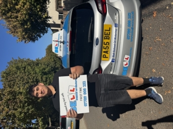 Another GREAT FIRST TIME PASS for instructor Michelle with only ONE fault