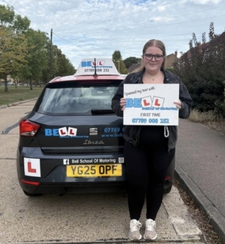 Another GREAT FIRST TIME PASS for instructor Matt with only THREE faults