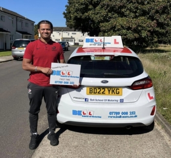 Another GREAT FIRST TIME PASS for instructor Matt Williamson with only FIVE faults