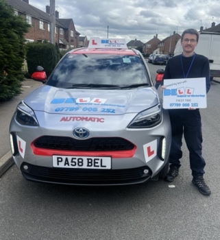 Another GREAT FIRST TIME PASS for instructor Steve with only TWO faults