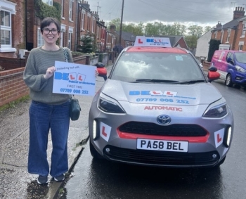 Another GREAT FIRST TIME PASS for instructor Steve with only TWO faults