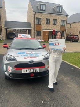 Another GREAT FIRST TIME PASS for instructor Steve with only FIVE faults