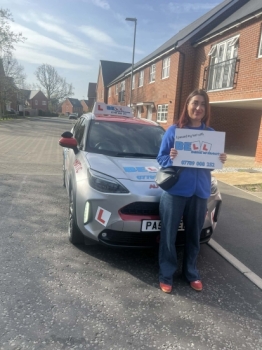 Another GREAT FIRST TIME PASS for instructor Steve with only THREE faults