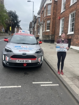 Another GREAT FIRST TIME PASS for instructor Steve with only THREE faults