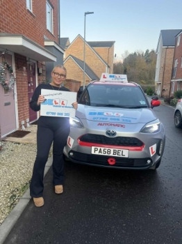 Another GREAT PASS for instructor Steve with only TWO faults