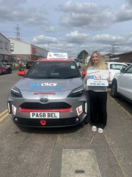 Another GREAT FIRST TIME PASS for instructor Steve with only THREE faults